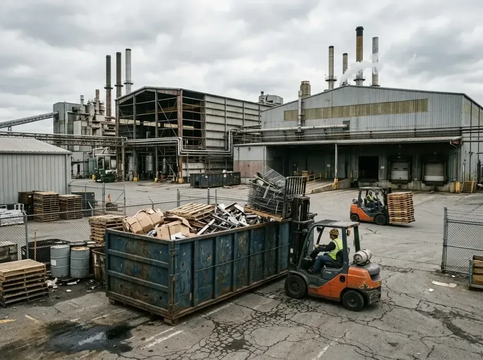 industrial-factory-scrap-conta-003 — frequently asked questions, Cheap Roll-off Dumpster Rentals in Saraland, AL